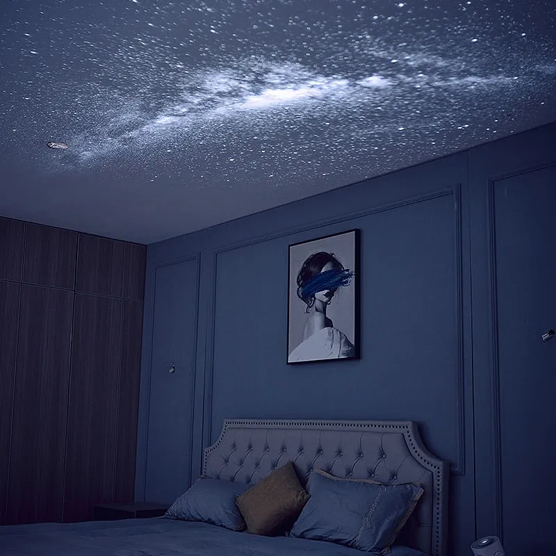 Realistic Galaxy Sky Projector Night Light