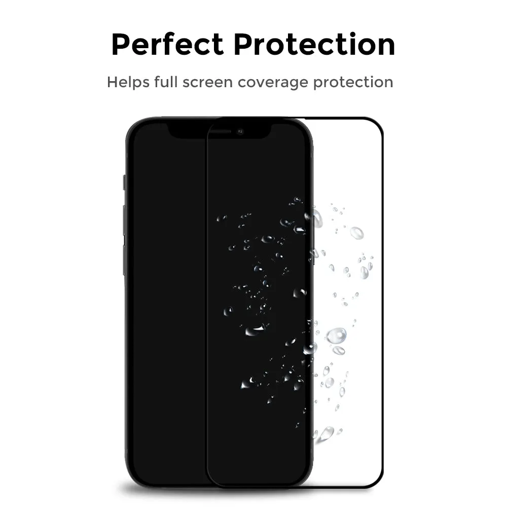 Realme 50 Screen Protector | Tempered Glass | Pack of 2 | Black