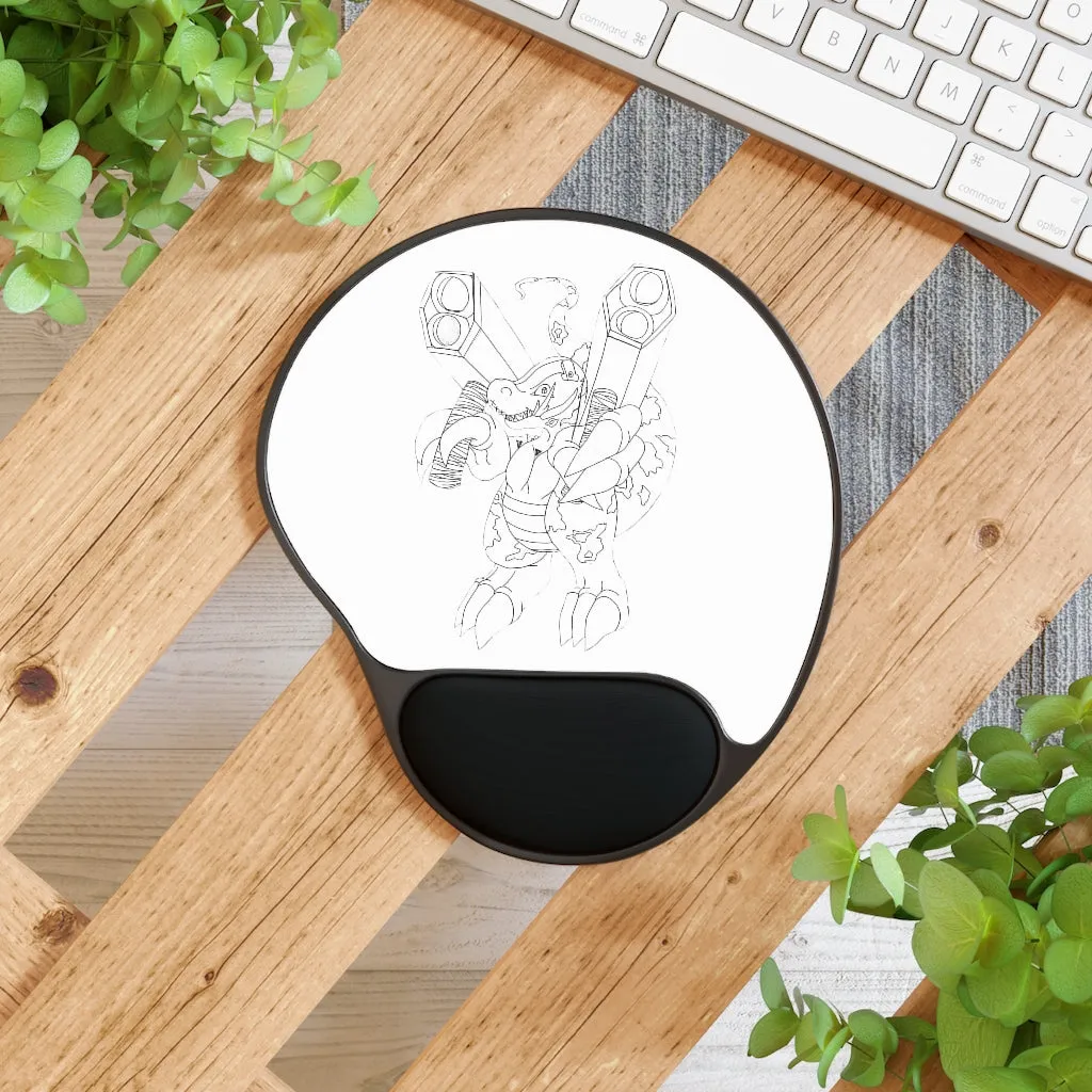 Rector Mouse Pad With Wrist Rest