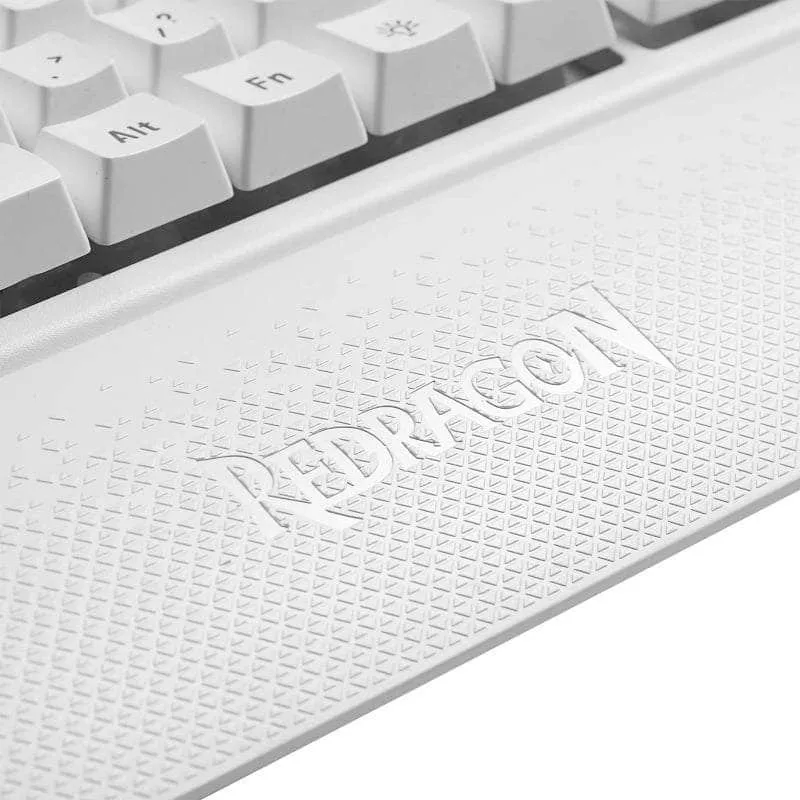 Redragon Shiva Membrane Keyboard White Rd K512 W Rgb 1