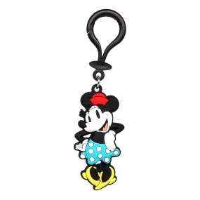 Retro Minnie PVC Soft Touch Bag Clip