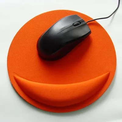 Round computer mouse pad customized