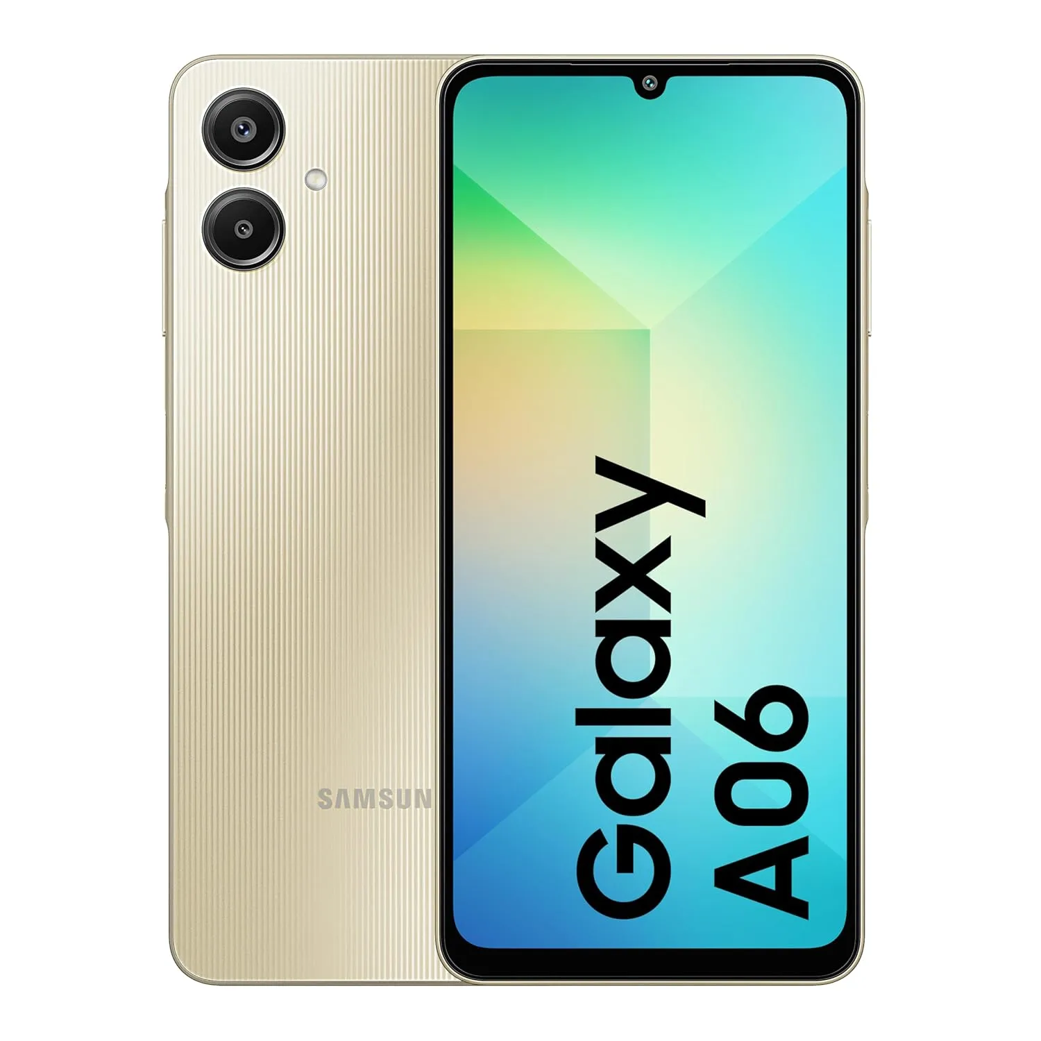 Samsung Galaxy A06 (Gold, 4GB RAM, 64GB Storage)| 50 MP Main Camera| Upto 8GB RAM with RAM Plus| MediaTek Helio G85| 5000 mAh Battery Knox Vault: Security & Privacy| Fingerprint Sensor