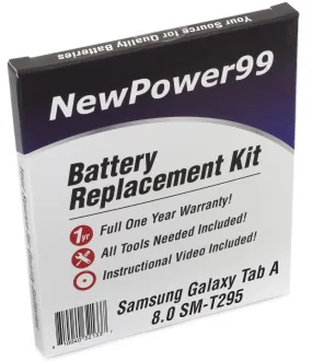 Samsung Galaxy Tab A 8.0 SM-T295 Battery Replacement Kit