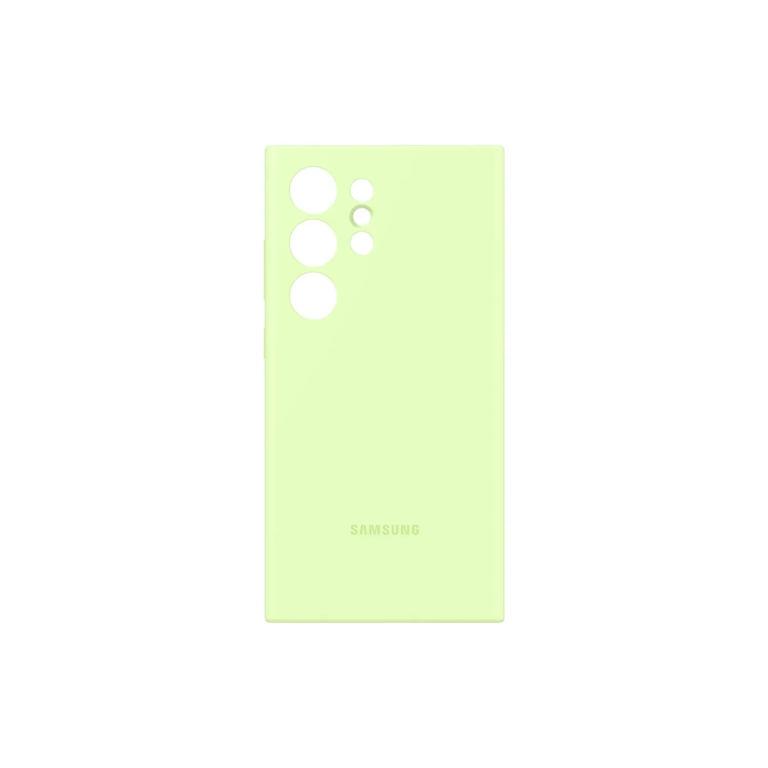 Samsung Silicone Cover - Samsung Galaxy S24 Ultra - Lime