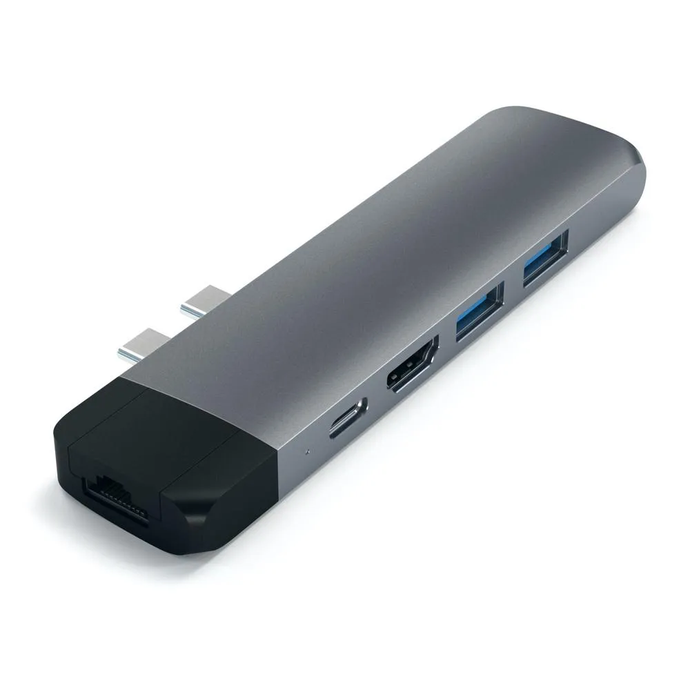 Satechi USB-C Pro Hub w/ Ethernet & 4K HDMI - Space Grey