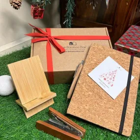 Secret Santa Hamper | Christmas Gift Box | Mobile Stand | Stapler | Pen | Diary