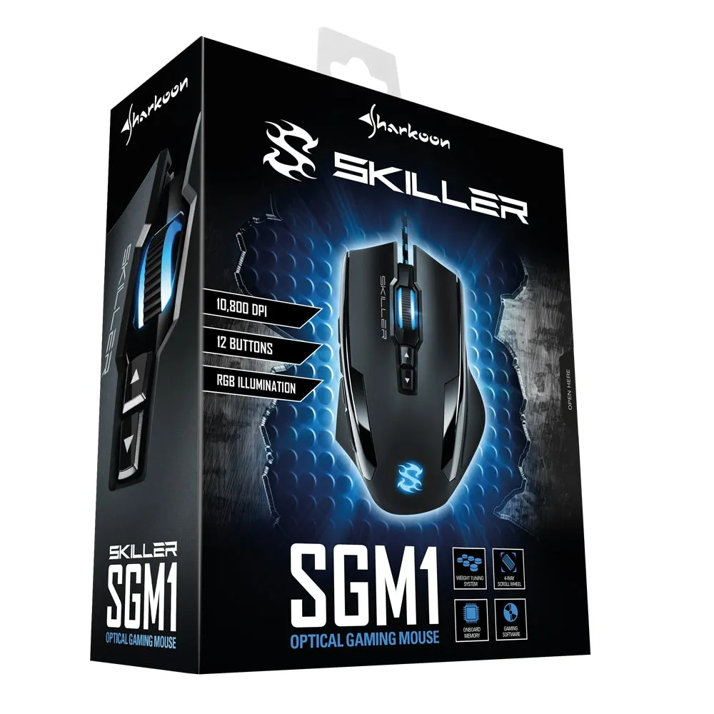 Sharkoon Wired Gaming Mouse Skiller SGM1