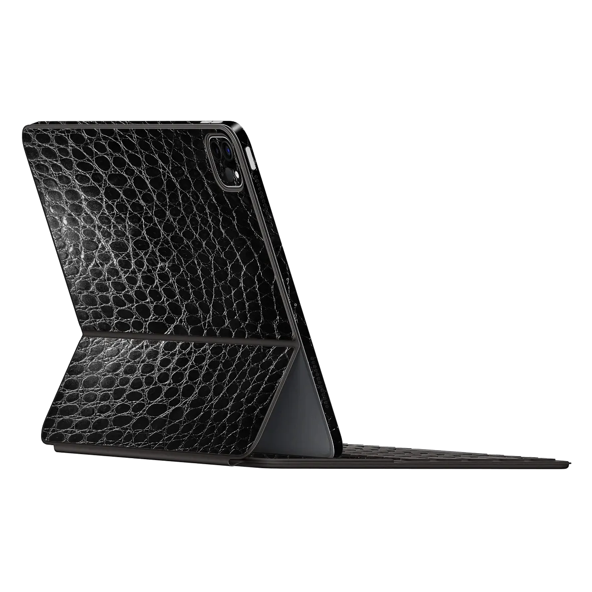 Smart Keyboard FOLIO for iPad Pro 12.9" LUXURIA BLACK ALLIGATOR Leather Skin