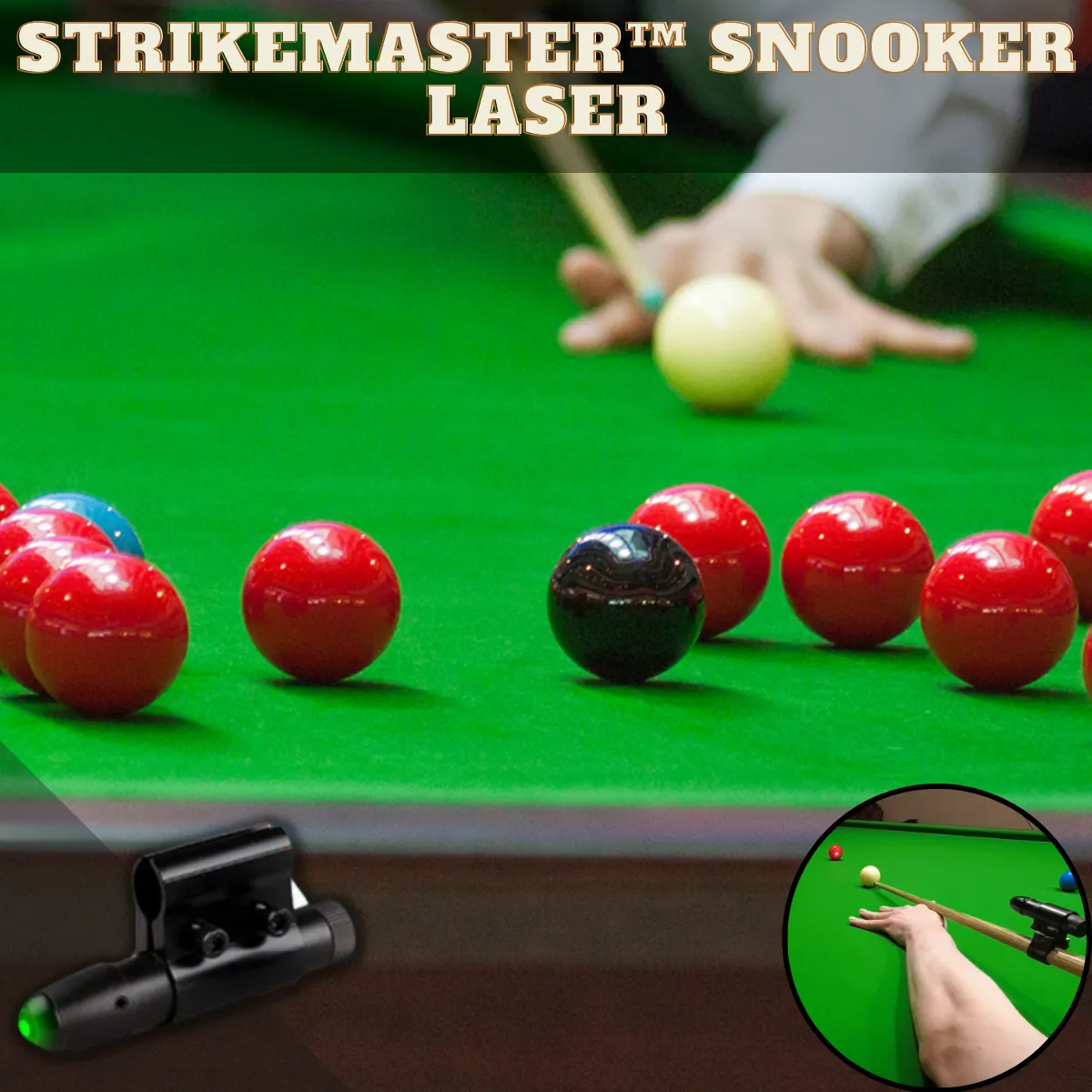 StrikeMaster™ Snooker Laser