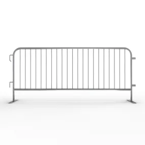 *SUPER BUY* Pack of (10) Heavy Duty Interlocking Steel Barricades, 8.5 Ft.