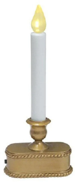 Sylvania V1533-88 9" Battery Operated Gold LED Window Candle - Quantity of 7