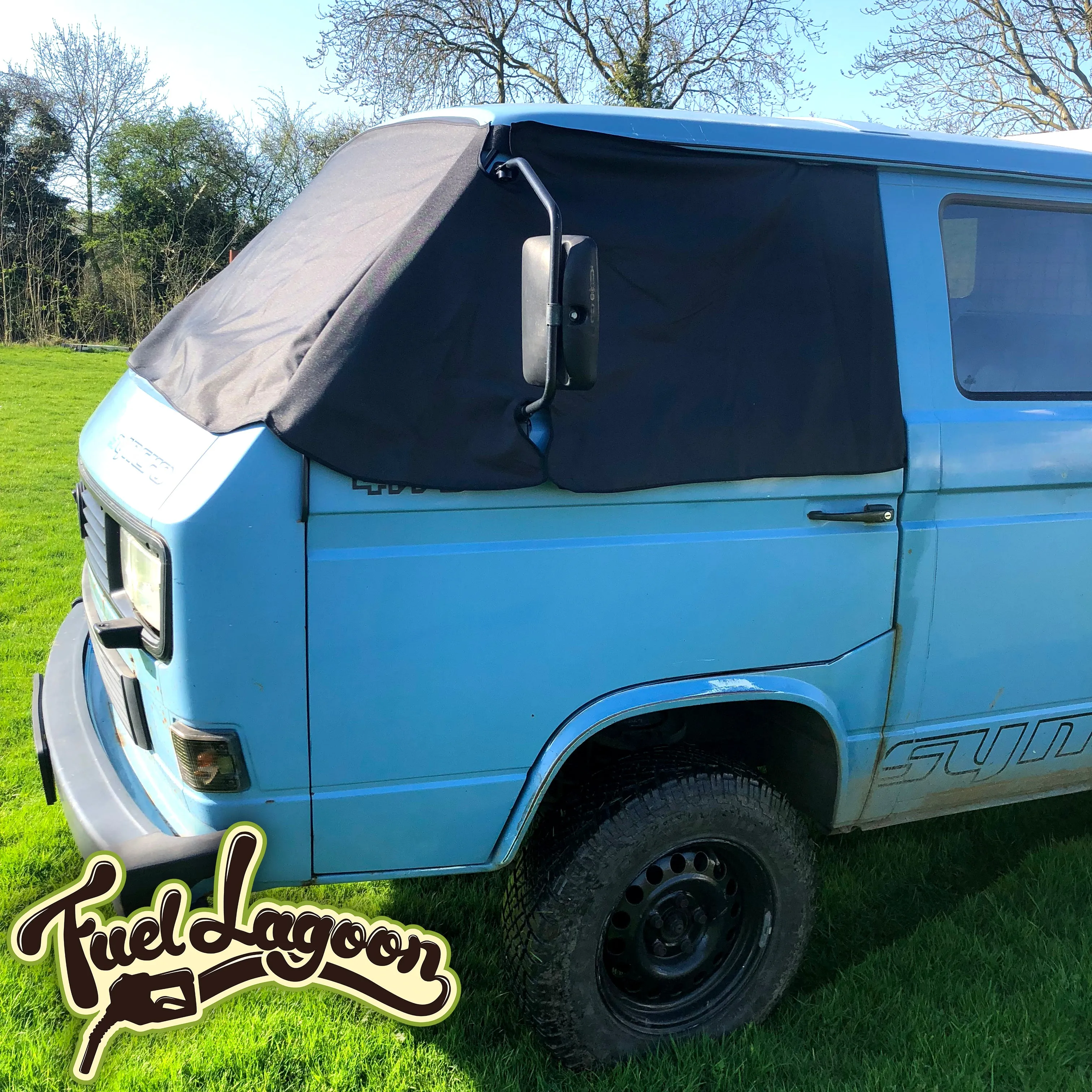 T25 Screen Wrap - Plain Deluxe for Truck Mirrors