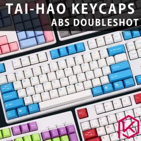 taihao abs double shot keycaps for diy gaming mechanical keyboard