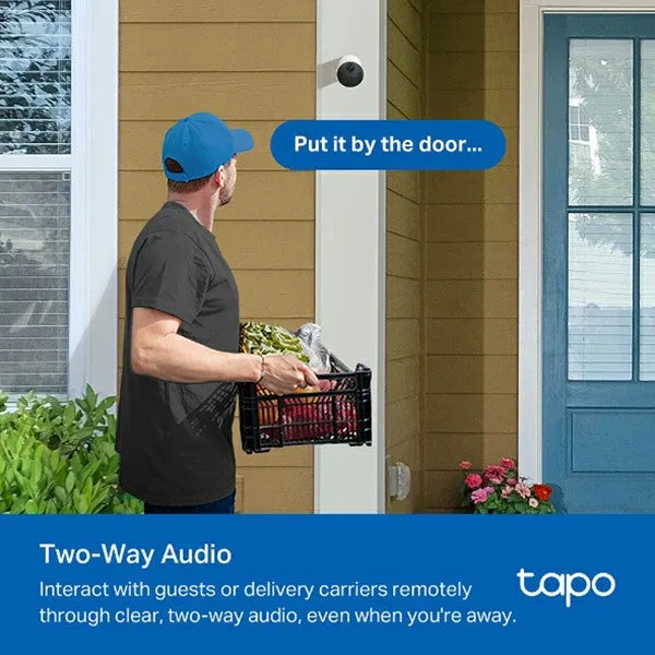 Tapo 2K Smart Indoor/Outdoor Security Camera - White | Tapo C410