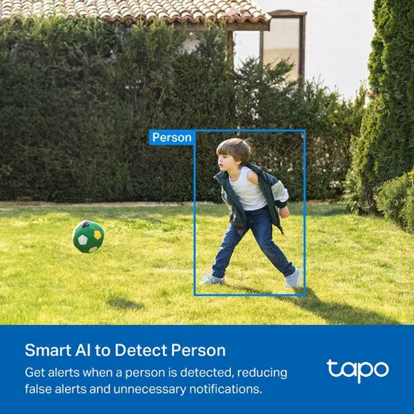 Tapo 2K Smart Indoor/Outdoor Security Camera - White | Tapo C410