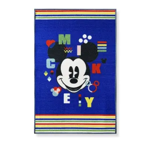 Tappeto antiscivolo cameretta bambini Disney Mickey Mouse 80x120cm 6338