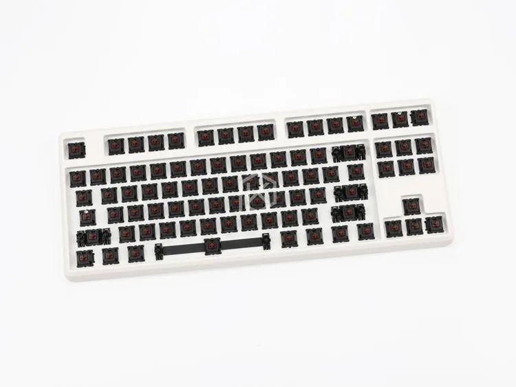 Tbkb Mechanical Keyboard 87 keys kinds of led effects PCB 80% Gaming Keyboard LED Backlight cherry switch blue red brown black