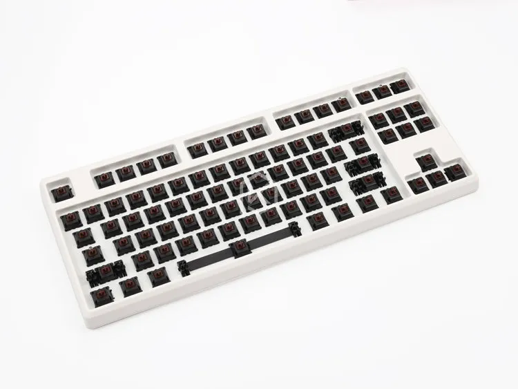 Tbkb Mechanical Keyboard 87 keys kinds of led effects PCB 80% Gaming Keyboard LED Backlight cherry switch blue red brown black