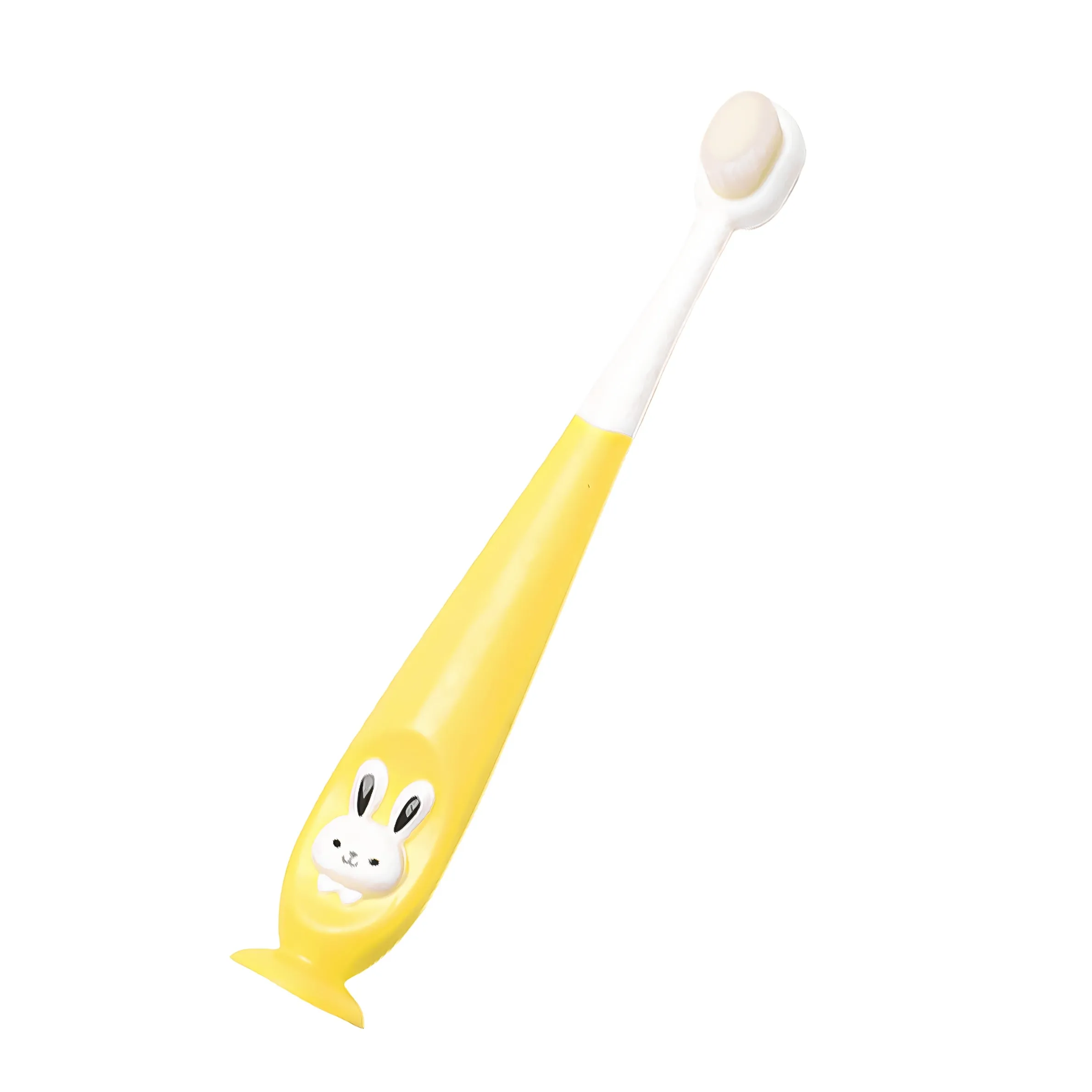 THE LITTLE LOOKERS Baby Toothbrush I Supersoft Bristles & Section Cup Base Tooth Brush for Kids/Babies/Toddlers - (Pack of 2)