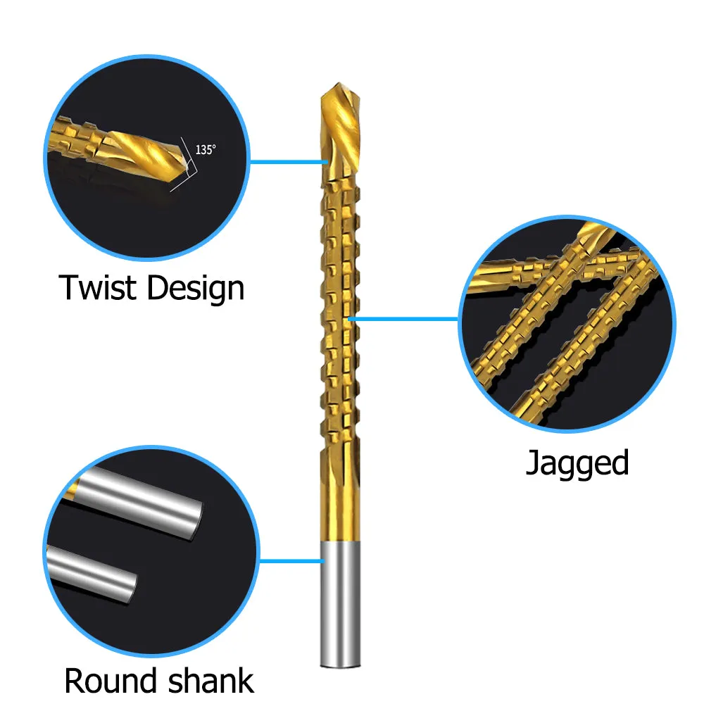 Titanium Twist Drill Bits Set