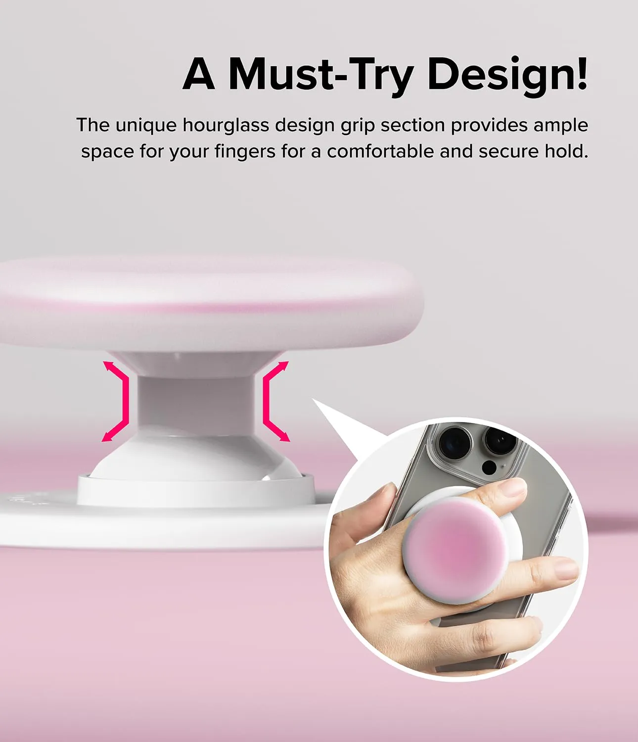 Tok Magnetic Phone Holder  - Ice Pink