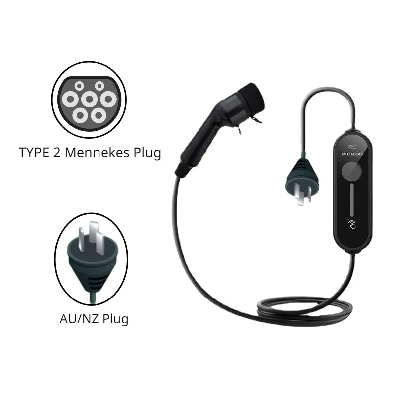 TYPE 2 Mennekes Level 1 Electric Vehicle (EV) Charger