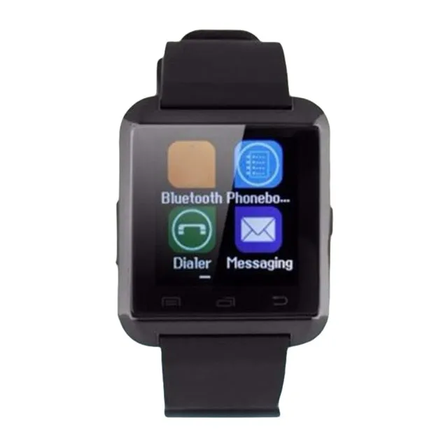 U8 Bluetooth Smart Watch with Call, Sleep Monitor, Altimeter,  Pedometer for Android and iPhones