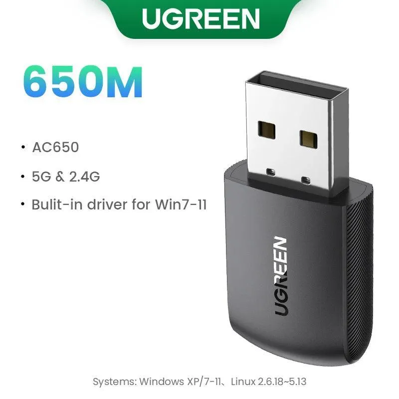 UGREEN WiFi Adapter: Lightning-Fast Dual-Band Connectivity