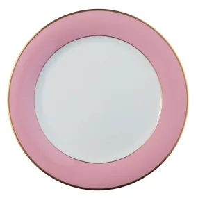 Ultra-White ColorSheen Pink Gold Charger Plate