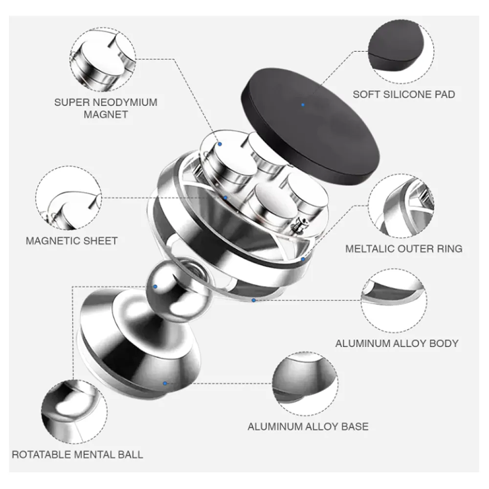 Universal Super Neodymium Magnetic Car Phone Mount