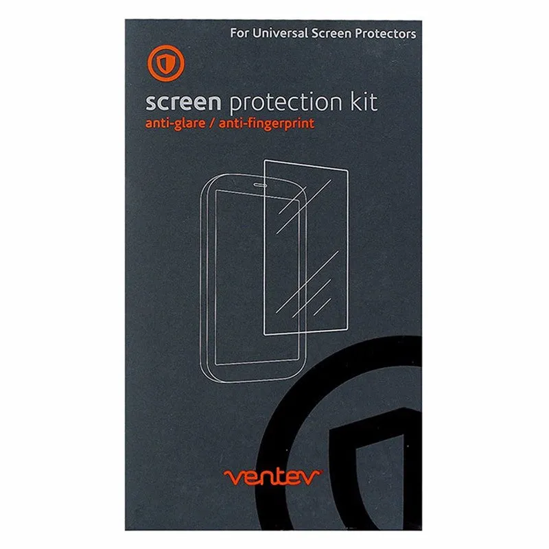 Ventev Universal Screen Protector for All Smartphones - 2 Pack -  Clear