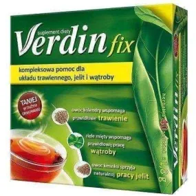 Verdin FIX x 40 sachets, digestive system problems