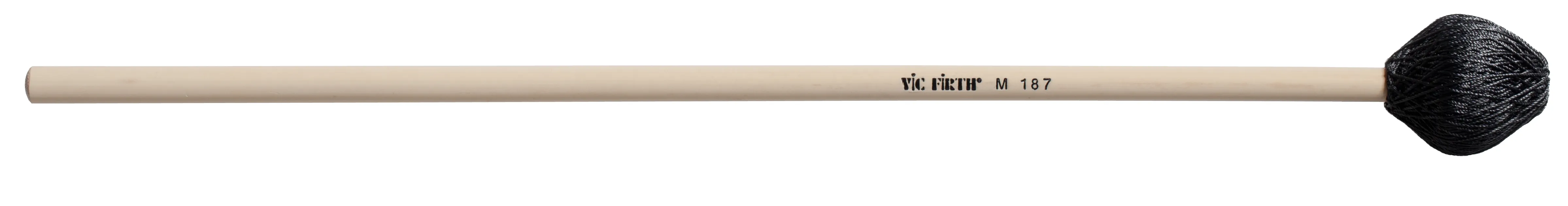 Vic Firth M187 Corpsmaster® Keyboard -- Medium hard Ã¢â‚¬â€œ weighted rubber core