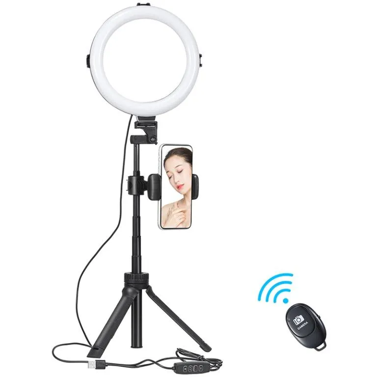 Vijim by Ulanzi Ring Light with Vlog Tripod Kit for Vlogging, Photography and Live Stream