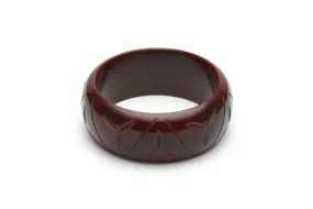 Wide Mouse Fakelite Bangle