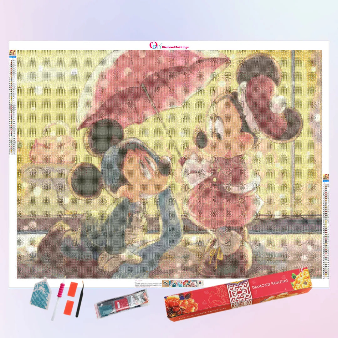 Winter Date Mickey and Minnie