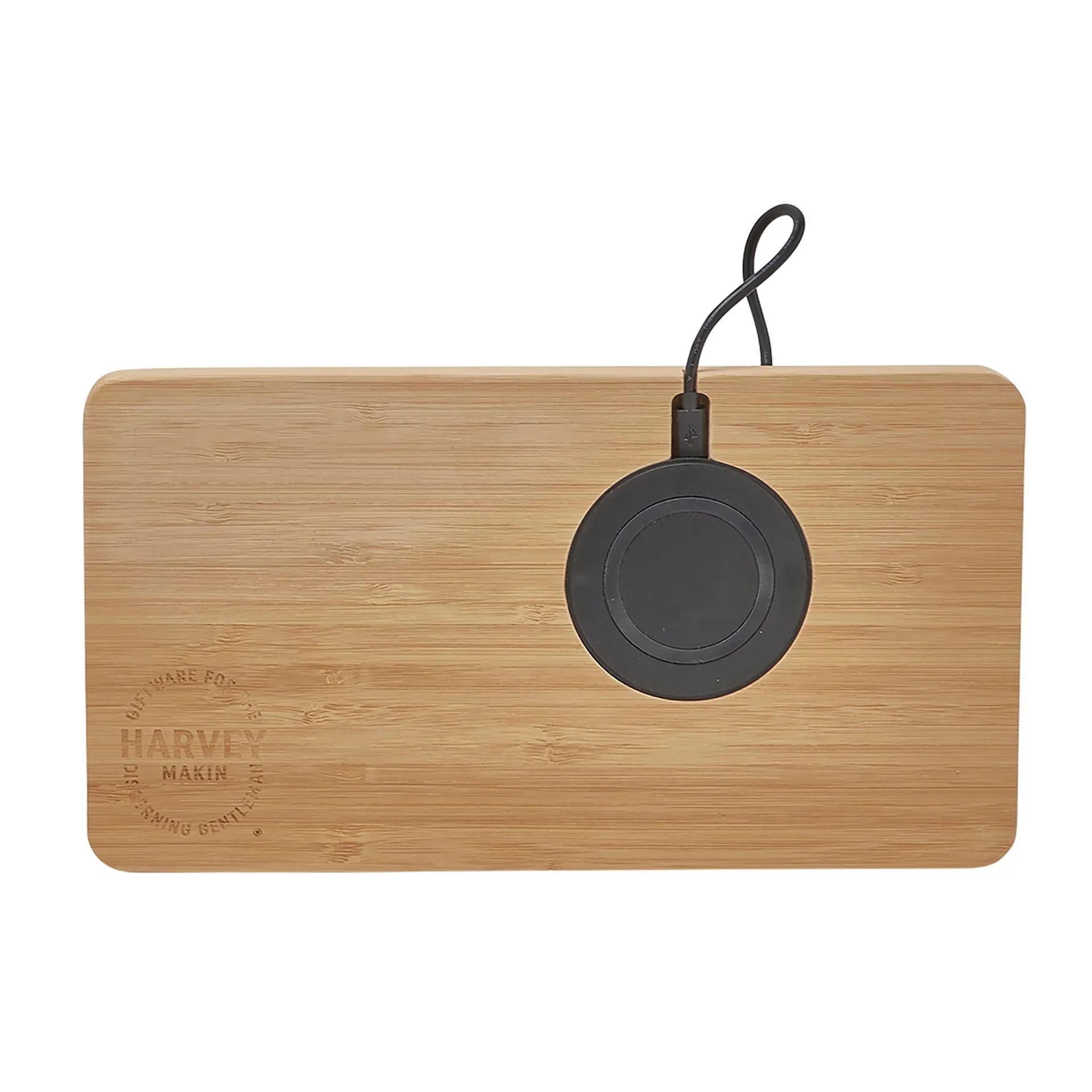 Wireless Bamboo Charging Block