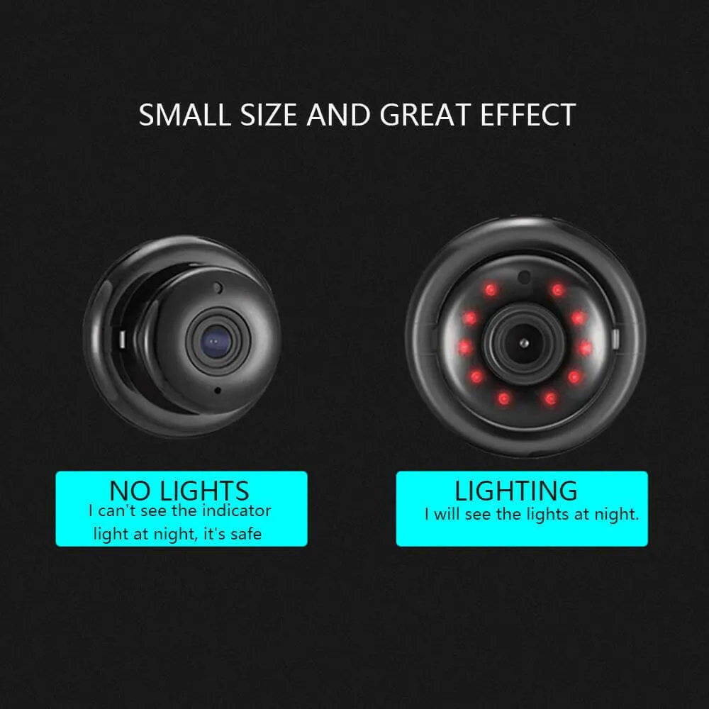 Wireless Mini IP Camera 1080P HD IR CCTV Infrared Night Vision Micro