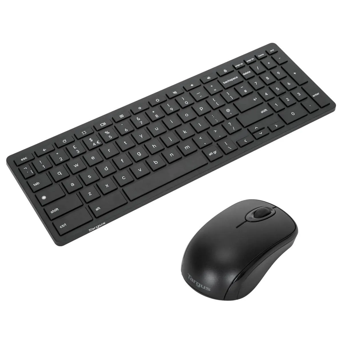 Works With Chromebook™ Bluetooth® Antimicrobial Keyboard (UK) and Works With Chromebook™ Bluetooth® Antimicrobial Mouse Bundle