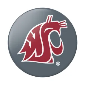 WSU Cougar Logo Grey Popsocket