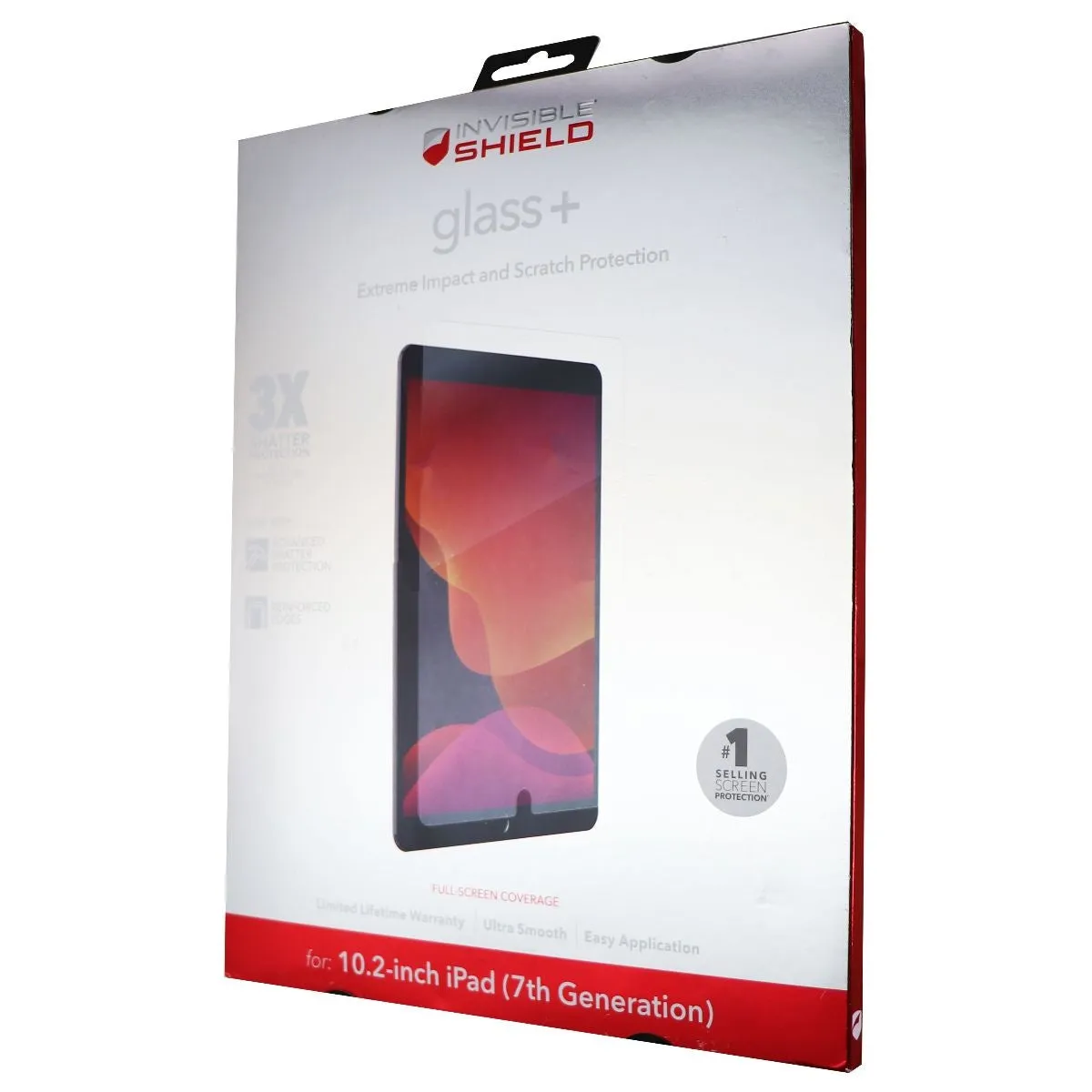 ZAGG InvisibleShield Glass   Tempered Glass Screen Protector for Apple iPad 10.2